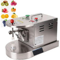 Porzioni preparate con un accessorio da cucina con elementi in acciaio inox