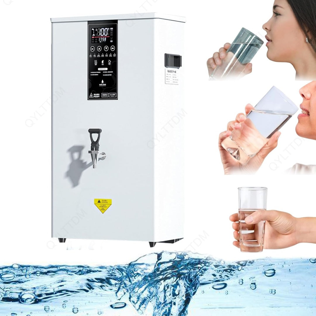 La riserva di acqua resta nel recipiente riscaldato con misura dichiarata di 27 cm e con arresto automatico