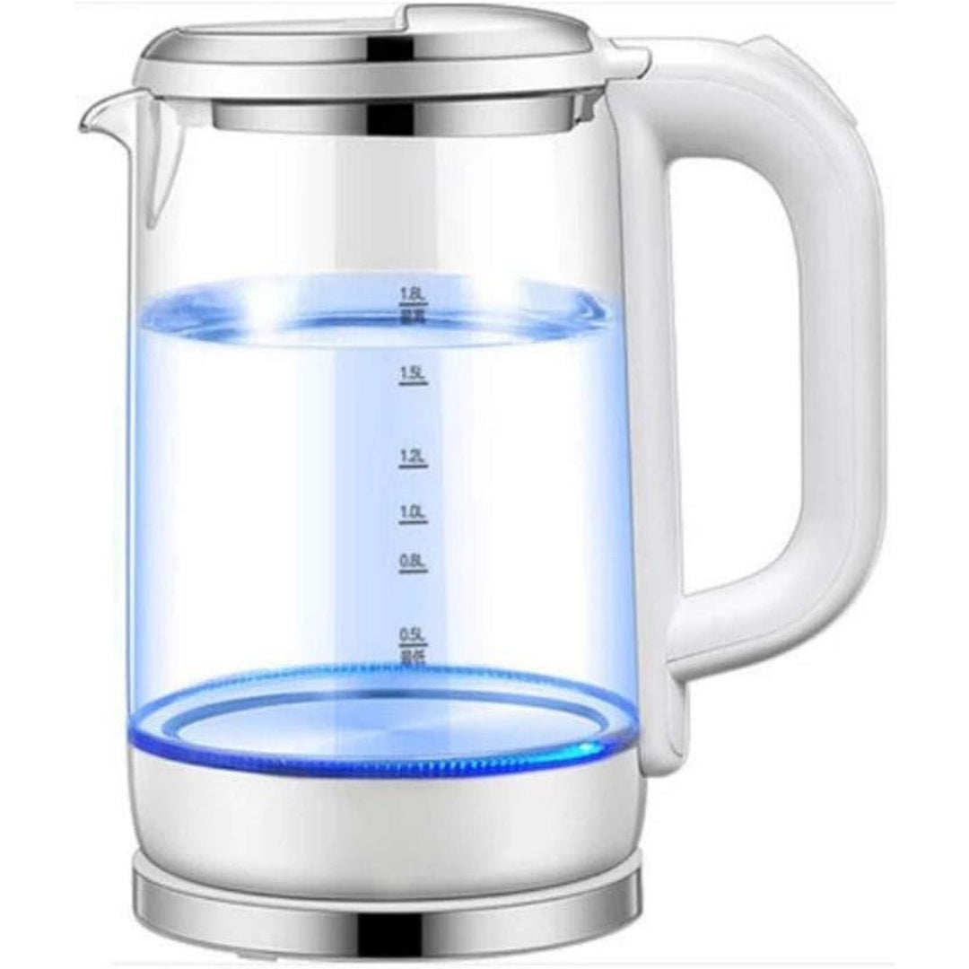 Acqua da bollire prima di preparare la tazza con capacita dichiarata di 1.8 litri e con coperchio